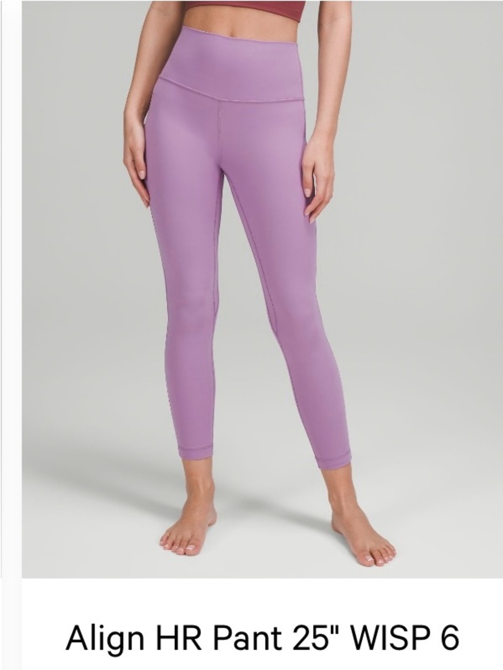 lululemon athletica Align High-Rise Legging 25” -Wisteria Purple